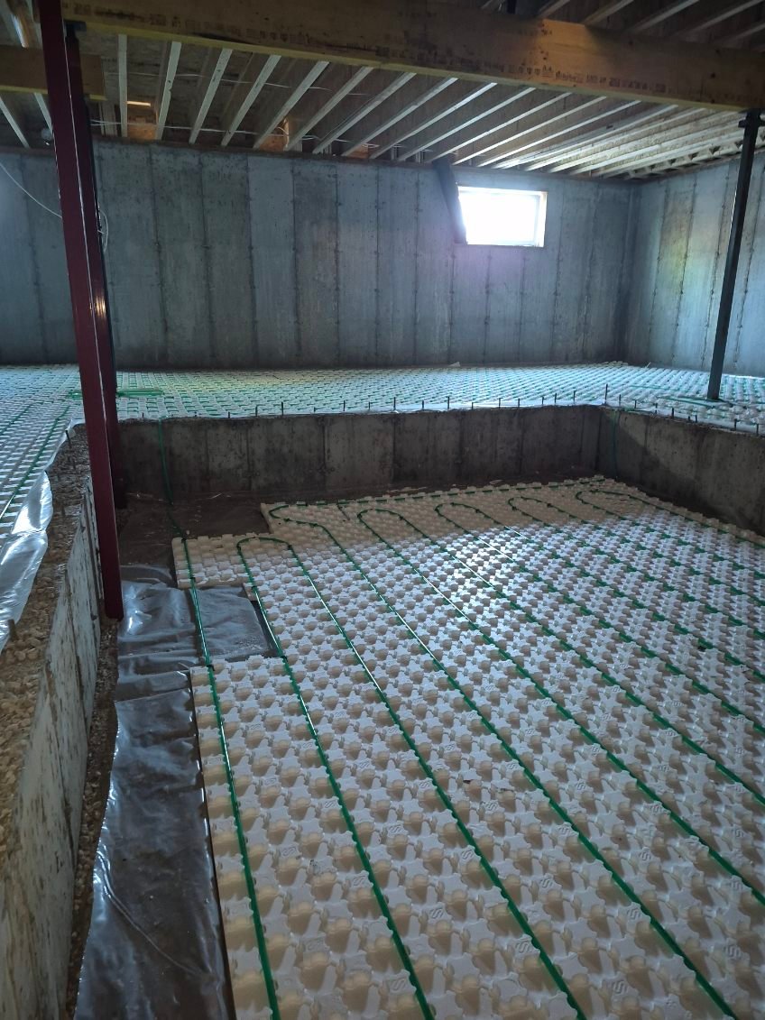 In-Floor Heating Layout